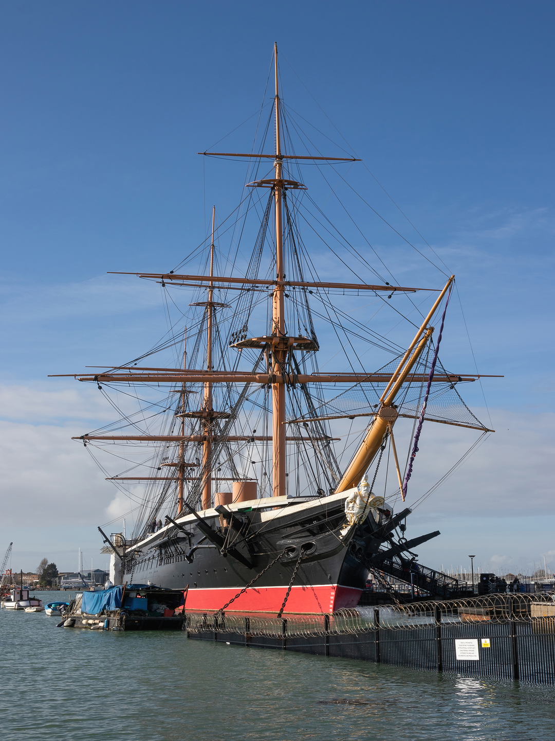 HMS Warrior 1860 Steam-powered Armoured Frigate 2018 Portsmouth Photo Print - Posters, Prints, & Visual Artwork - by Hampshire Prints (image 1 of 9)