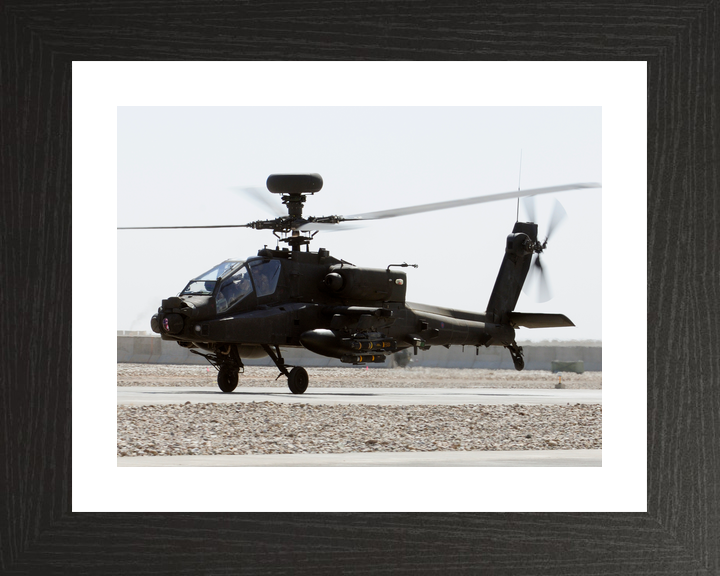 British Army 663 Squadron AAC Apache Camp Bastion 2009