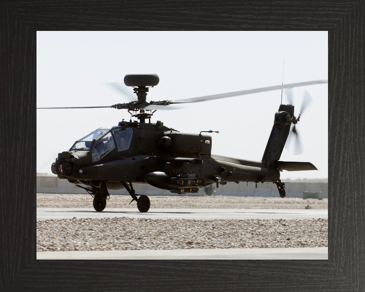 British Army 663 Squadron AAC Apache Camp Bastion 2009