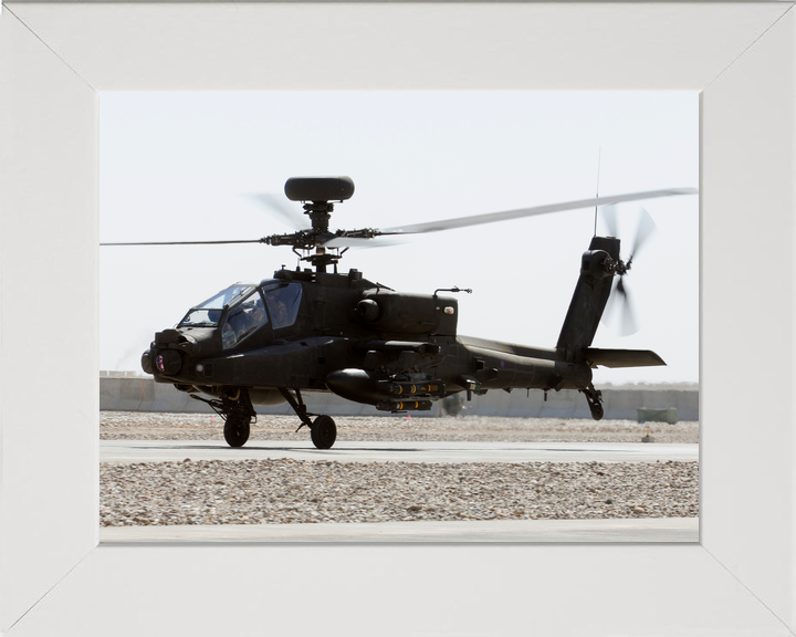 British Army 663 Squadron AAC Apache Camp Bastion 2009
