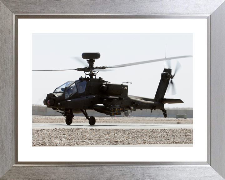 British Army 663 Squadron AAC Apache Camp Bastion 2009