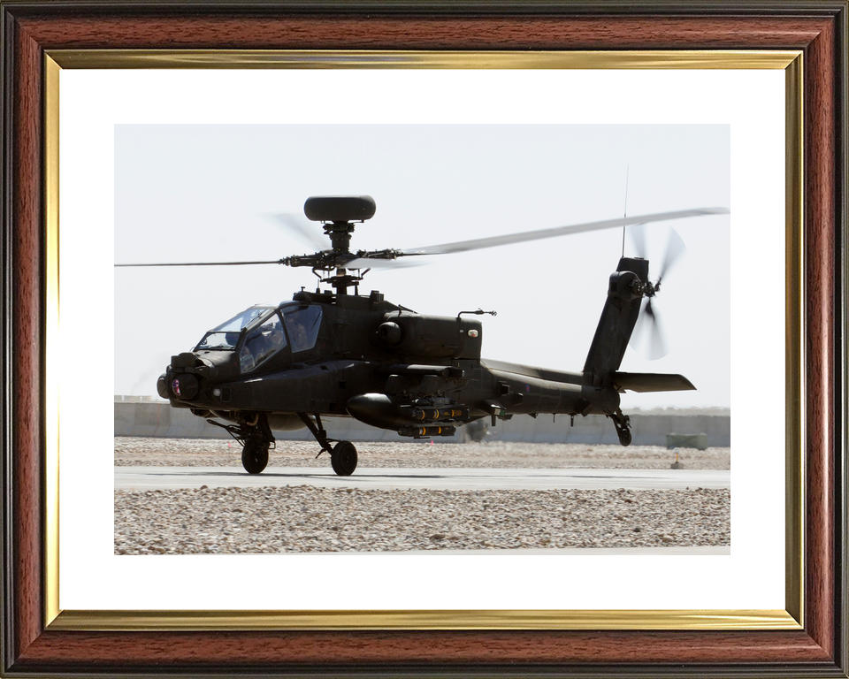 British Army 663 Squadron AAC Apache Camp Bastion 2009