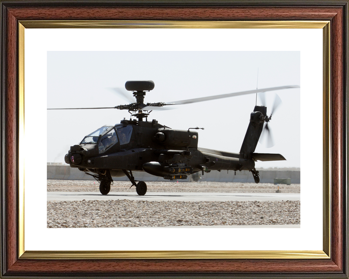 British Army 663 Squadron AAC Apache Camp Bastion 2009