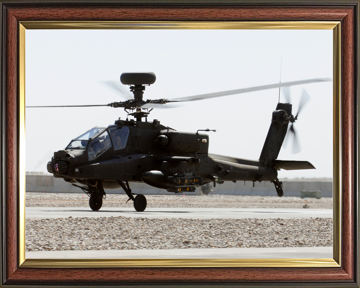 British Army 663 Squadron AAC Apache Camp Bastion 2009