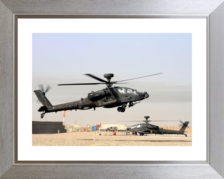 British Army AAC Apache AH1 Landing Bastion October 2011