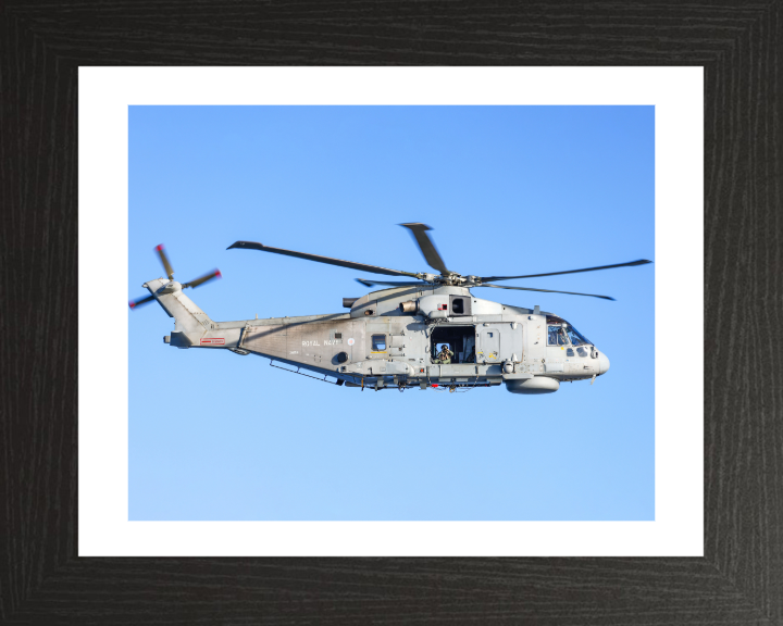 Royal Navy Merlin Helicopter in flight | Photo Print | Military | Aircraft | Royal Navy | Wall Art | NAS | Aviation | Photography | RN Hampshire Prints