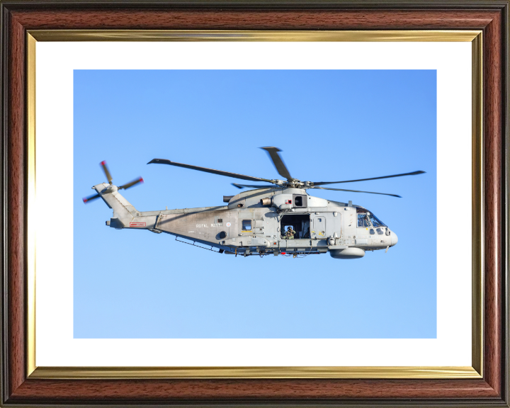 Royal Navy Merlin Helicopter in flight | Photo Print | Military | Aircraft | Royal Navy | Wall Art | NAS | Aviation | Photography | RN Hampshire Prints