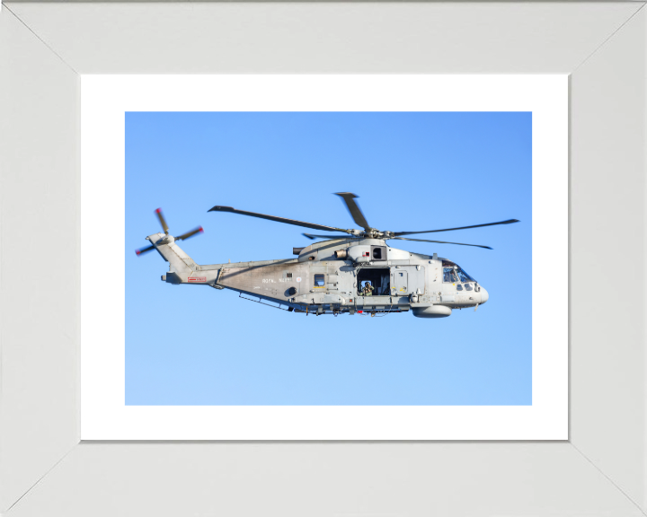 Royal Navy Merlin Helicopter in flight | Photo Print | Military | Aircraft | Royal Navy | Wall Art | NAS | Aviation | Photography | RN Hampshire Prints