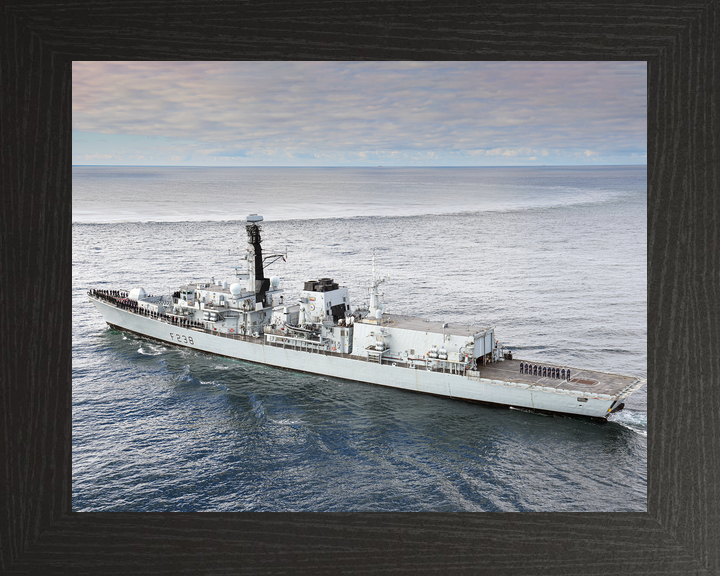 HMS Northumberland F238 Type 23 Frigate September 2022 Port Sunset