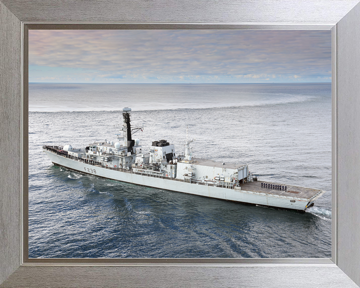 HMS Northumberland F238 Type 23 Frigate September 2022 Port Sunset