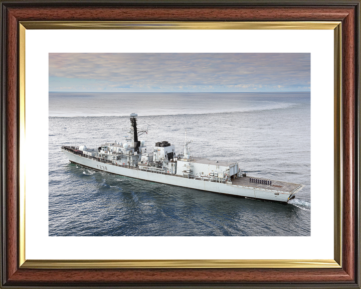 HMS Northumberland F238 Type 23 Frigate September 2022 Port Sunset