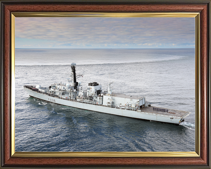 HMS Northumberland F238 Type 23 Frigate September 2022 Port Sunset