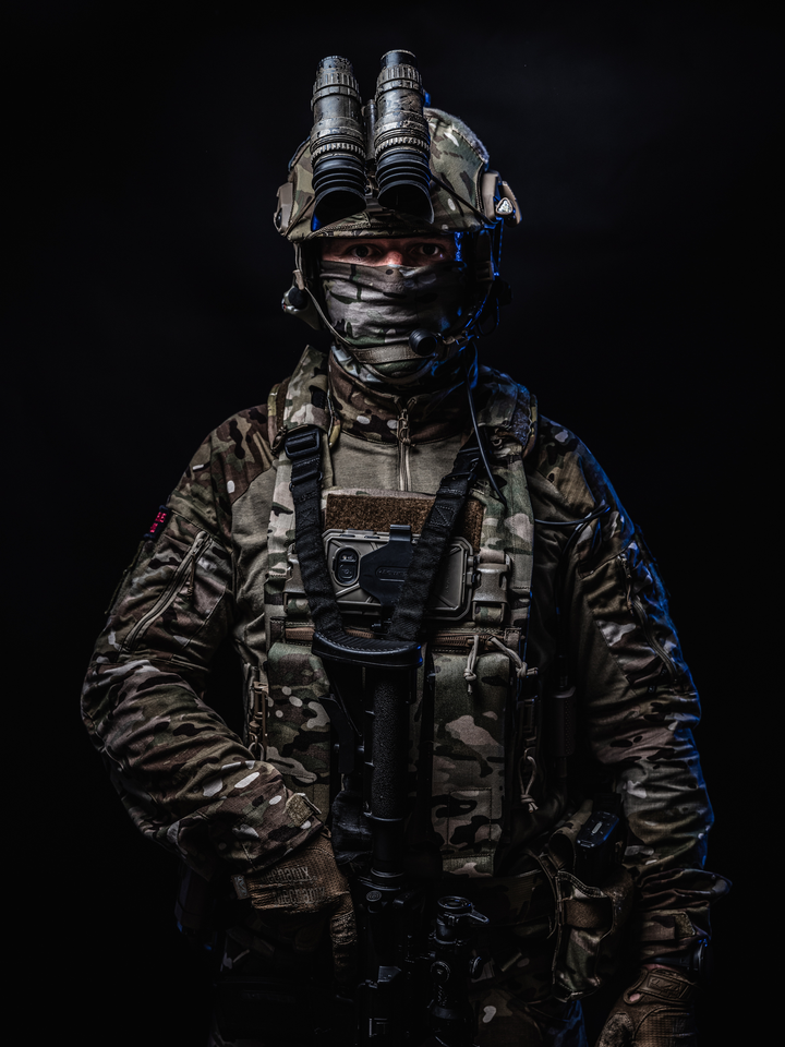 Royal Marines Commando Portrait | Photo Print | Framed Print | Military | Commando | Wall Art | Home Decor | Photography Hampshire Prints 6 x 4 No Frame No