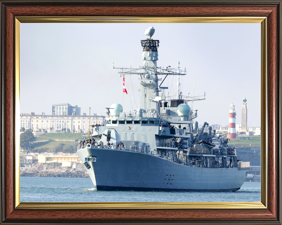 HMS Somerset F82 Type 23 Frigate March 2022 Photo Print - Posters, Prints, & Visual Artwork - by Hampshire Prints (image 9 of 9)