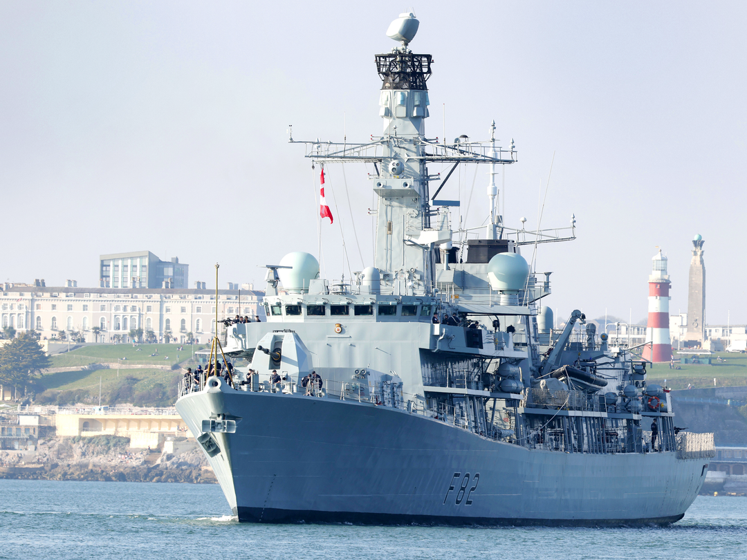HMS Somerset F82 Type 23 Frigate March 2022 Photo Print - Posters, Prints, & Visual Artwork - by Hampshire Prints (image 1 of 9)