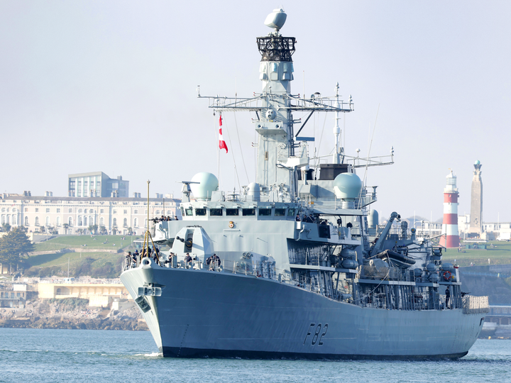 HMS Somerset F82 Type 23 Frigate March 2022 Photo Print - Posters, Prints, & Visual Artwork - by Hampshire Prints (image 1 of 9)