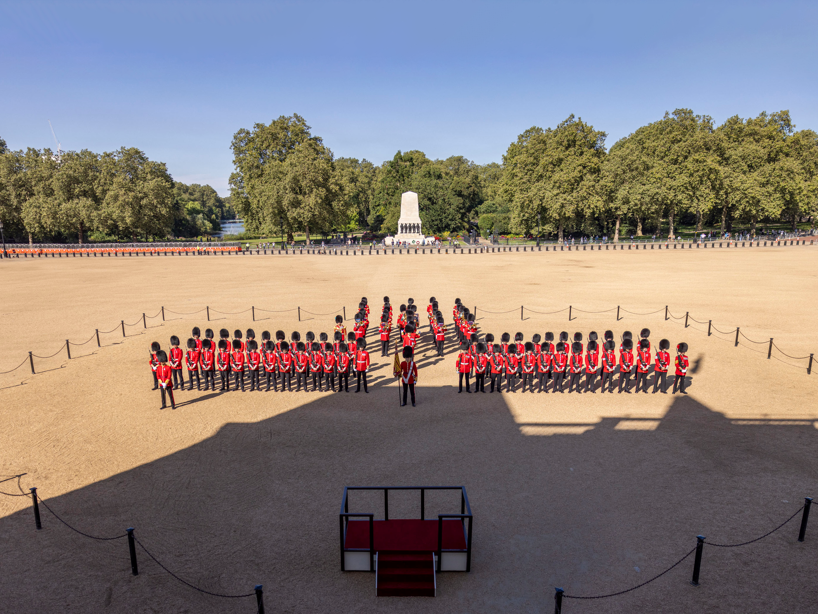 British Army Coldstream Guards Parade Photo Print Wall Art Military De ...