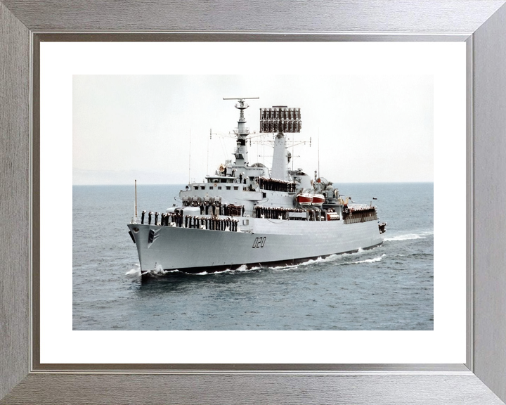HMS Fife (D20) Royal Navy County Class Destroyer Cheering Ship Photo Print Wall Art Decor - Posters, Prints, & Visual Artwork - by Hampshire Prints (image 6 of 9)