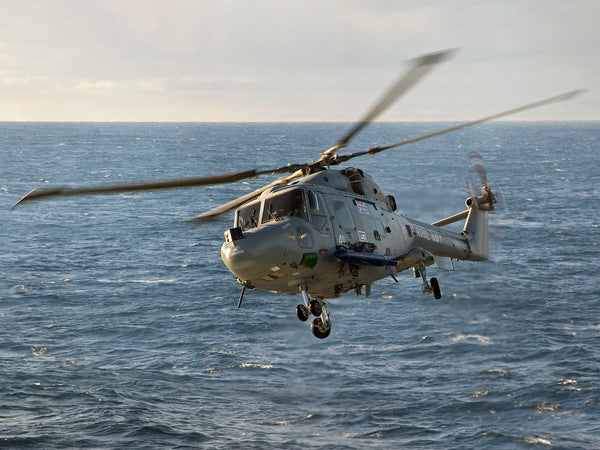 Royal Navy Lynx Helicopter Falklands 2007