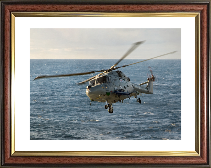Royal Navy Lynx Mk 8 Helicopter in flight | Photo Print | Military | Aircraft | Royal Navy | Wall Art | Home Decor | NAS | Aviation | Forces Hampshire Prints