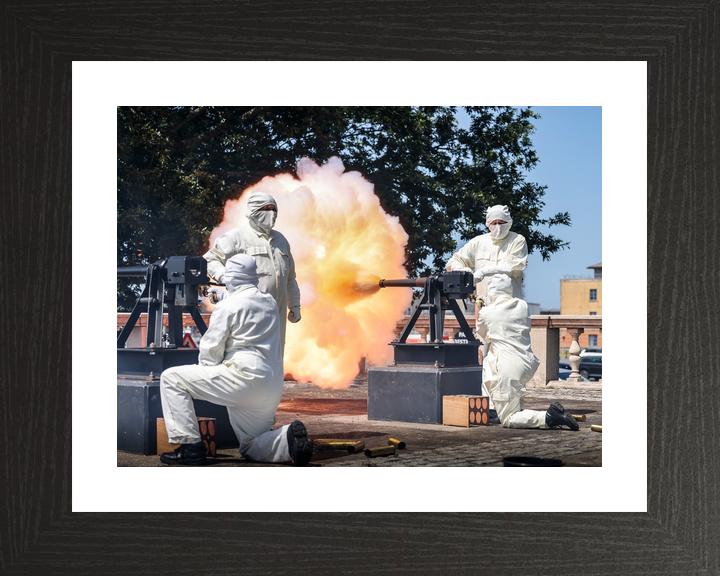 Royal Navy Gunnery Crew 21 Gun Salute 2026 Photo Print - Posters, Prints, & Visual Artwork - by Hampshire Prints (image 2 of 9)
