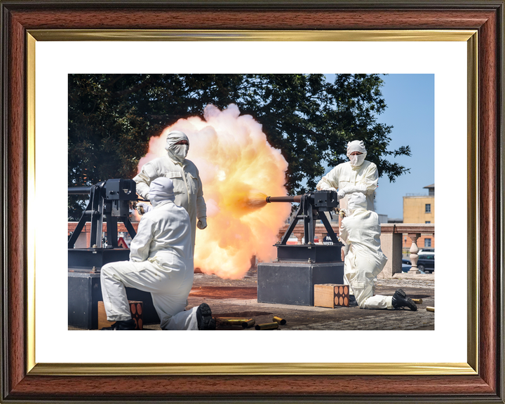Royal Navy Gunnery Crew 21 Gun Salute 2026 Photo Print - Posters, Prints, & Visual Artwork - by Hampshire Prints (image 8 of 9)