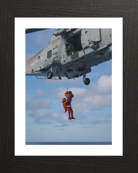 Royal Navy Merlin Helicopter Winchman May 2026 Photo Print - Posters, Prints, & Visual Artwork - by Hampshire Prints (image 2 of 9)