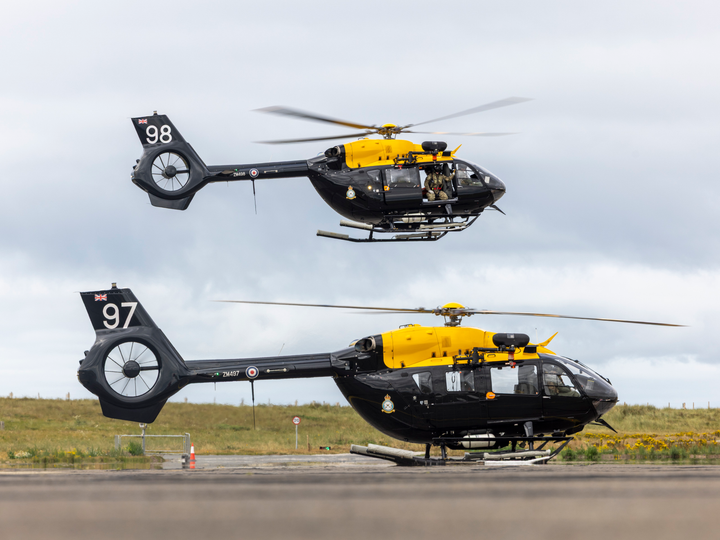 RAF Jupiter Helicopters at RAF Valley Photo Print - Royal Air Force Aircraft Posters, Prints, & Visual Artwork Hampshire Prints 6 x 4 No Frame No