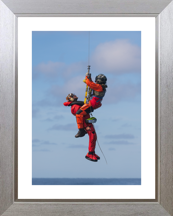 Royal Navy Merlin Helicopter Winchman Closeup 2026 Photo Print - Posters, Prints, & Visual Artwork - by Hampshire Prints (image 6 of 9)