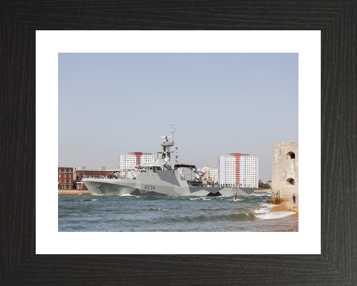 HMS Spey P234 River Class Patrol Vessel September 2021 Portsmouth Photo Print - Posters, Prints, & Visual Artwork - by Hampshire Prints (image 2 of 9)