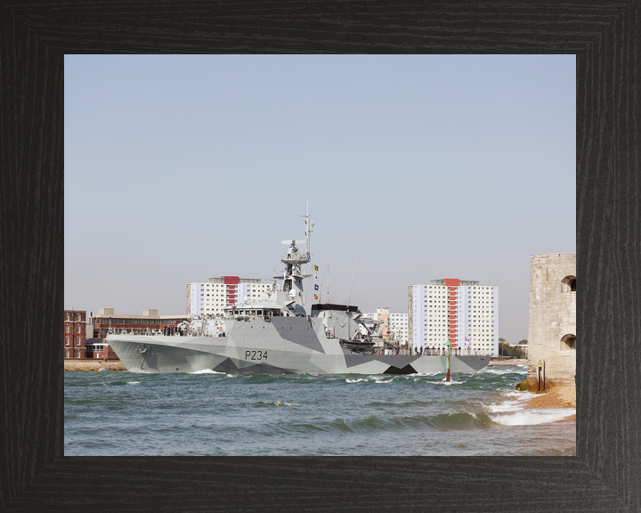 HMS Spey P234 River Class Patrol Vessel September 2021 Portsmouth Photo Print - Posters, Prints, & Visual Artwork - by Hampshire Prints (image 3 of 9)
