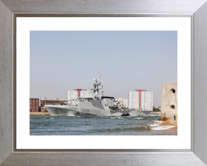 HMS Spey P234 River Class Patrol Vessel September 2021 Portsmouth Photo Print - Posters, Prints, & Visual Artwork - by Hampshire Prints (image 6 of 9)