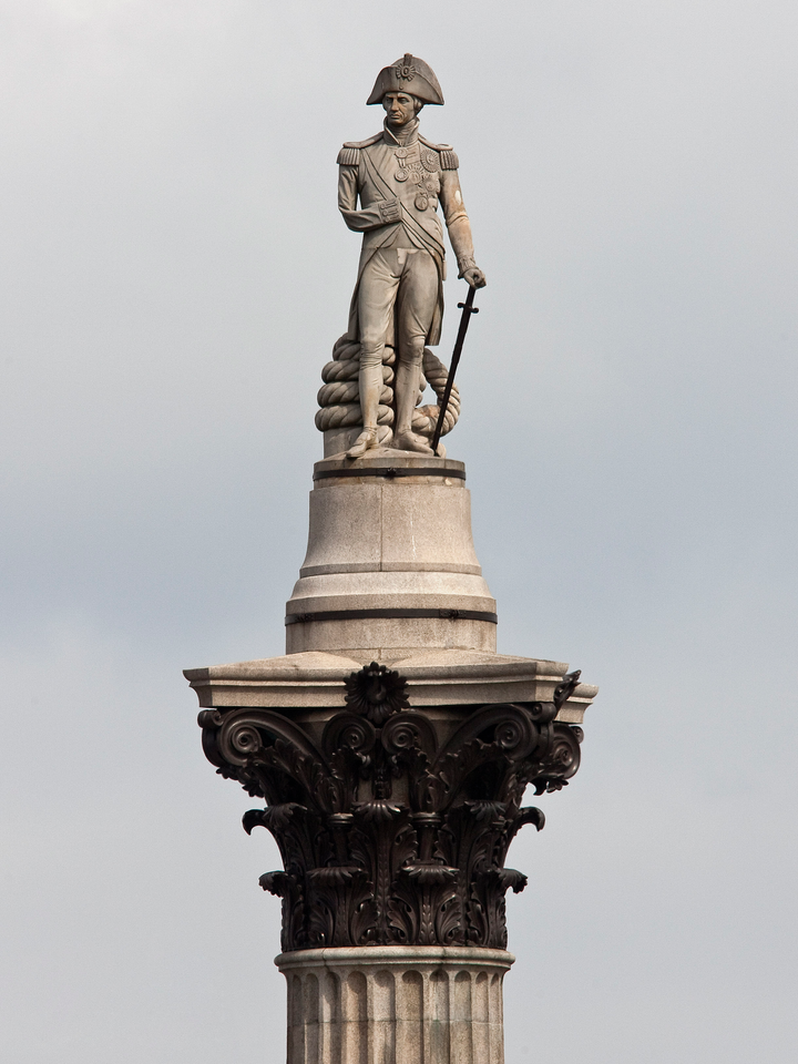 Nelsons Column Trafalgar Square London