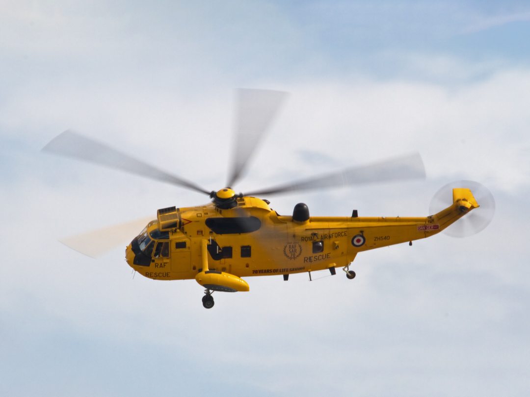 RAF Search and Rescue (SAR) Sea King Helicopter 2011 Photo Print Royal Air Force Aircraft Wall Art Decor Posters, Prints, & Visual Artwork Hampshire Prints 6 x 4 No Frame No