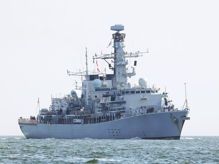 HMS Westminster F237 Type 23 Frigate April 2021 Photo Print - Posters, Prints, & Visual Artwork - by Hampshire Prints (image 1 of 9)