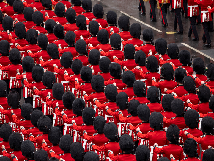 British Army Household Division March Past London Photo Print Wall Art Military Decor Posters, Prints, & Visual Artwork Hampshire Prints 6 x 4 No Frame No