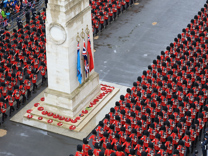 Household Division March Past the Cenotaph Photo Print - British Army Hampshire Prints 6 x 4 No Frame No