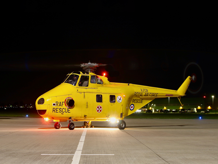 RAF Westland Whirlwind HAR10 at Night Northolt 2022 Photo Print Royal Air Force Aircraft Helicopter Wall Art Posters, Prints, & Visual Artwork Hampshire Prints 6 x 4 No Frame No