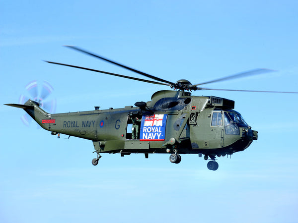 Royal Navy “Junglie” Sea King Helicopter Farewell 2016
