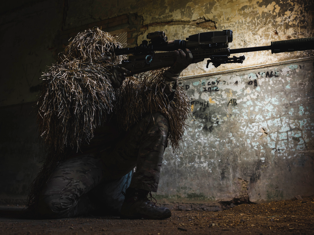 British Army Sniper Portrait Photo Print Wall Art Military Decor Poster Posters, Prints, & Visual Artwork Hampshire Prints 6 x 4 No Frame No