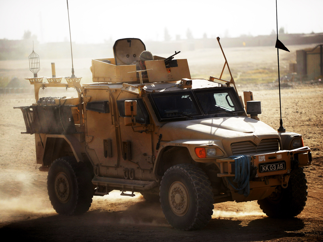 Husky Protected Highly Mobile Tactical Support Vehicle British Army Vehicle Photo Print Wall Art Military Decor UK Posters, Prints, & Visual Artwork Hampshire Prints 6 x 4 No Frame No