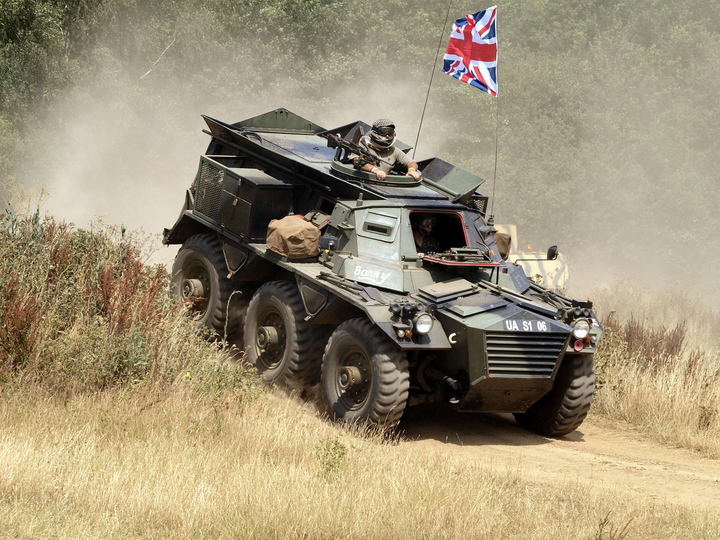 Alvis Saracen vehicle Photo Print - British Army Vehicle Hampshire Prints 6 x 4 No Frame No