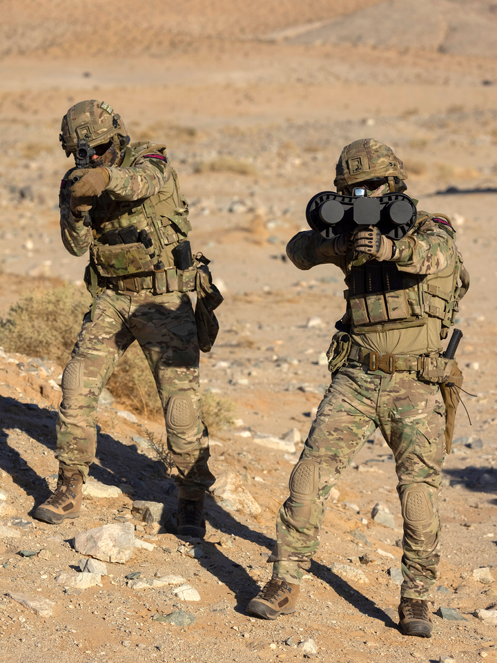 Royal Marine Commandos with a counter UAV system Photo Print 30 Commando Marines Wall Art Military Decor Posters, Prints, & Visual Artwork Hampshire Prints 6 x 4 No Frame No
