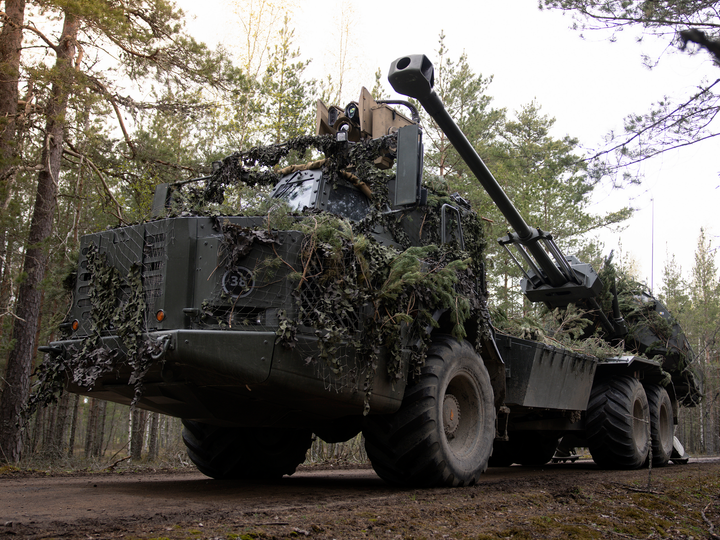 Archer Artillery 155mm system Photo Print - British Army Vehicle Hampshire Prints 6 x 4 No Frame No