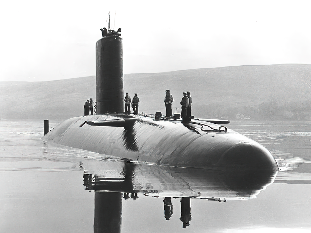 HMS Warspite S103 Valiant Class Submarine Devonport Photo Print - Posters, Prints, & Visual Artwork - by Hampshire Prints (image 1 of 9)