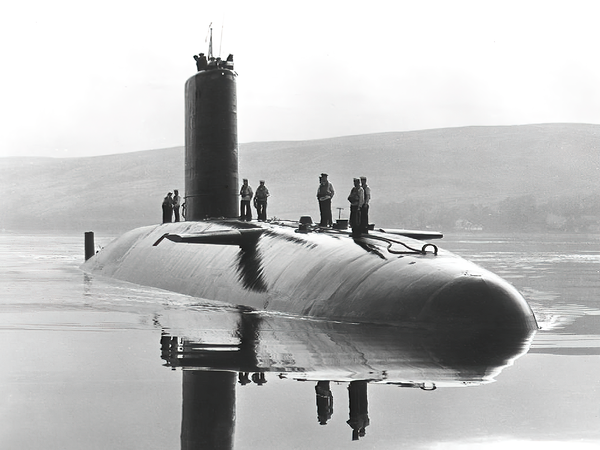 HMS Warspite S103 Valiant Class Submarine Devonport