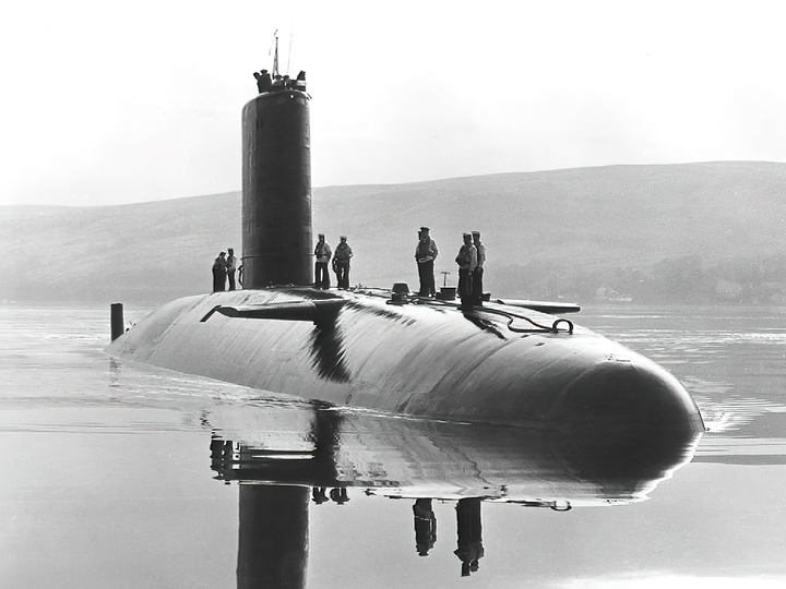 HMS Warspite S103 Valiant Class Submarine Devonport Photo Print - Posters, Prints, & Visual Artwork - by Hampshire Prints (image 1 of 9)