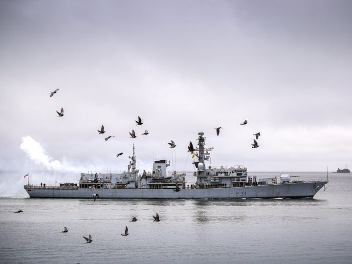 HMS Argyll F231 | Photo Print | Framed Print | Poster | Type 23 | Frigate | Royal Navy Hampshire Prints 6 x 4 No Frame No