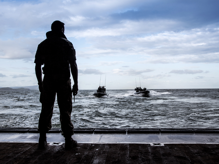 Royal Marines Commando amphibious assault teams Photo Print Hampshire Prints 6 x 4 No Frame No