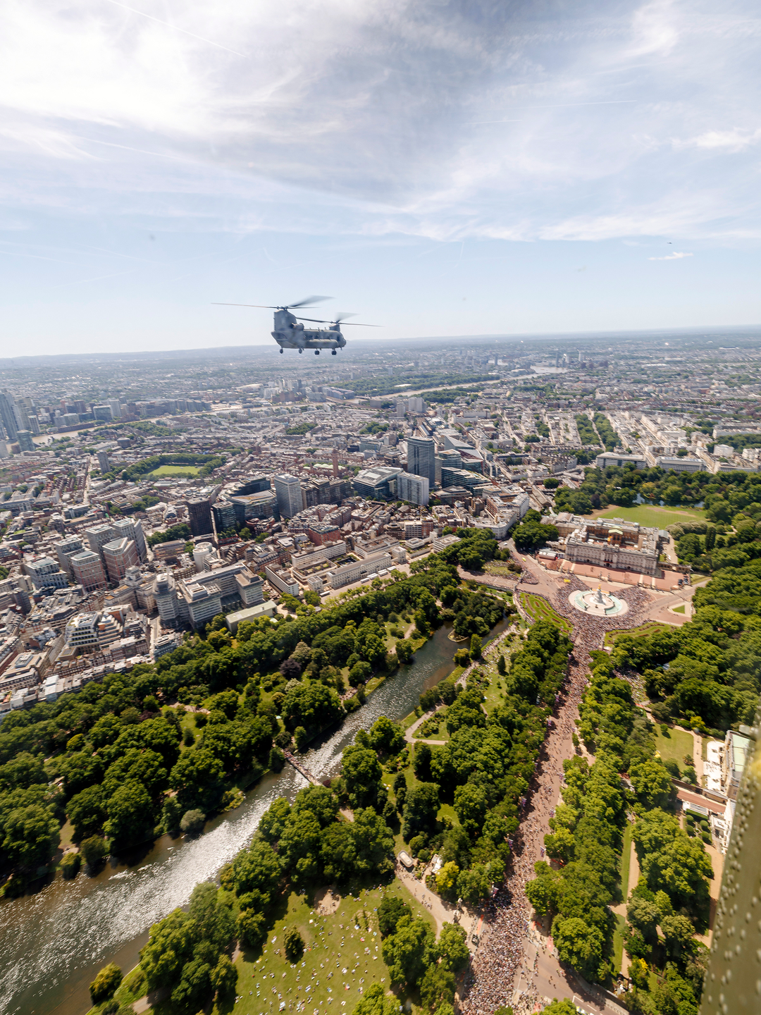 RAF Chinook Helicopter London Flypast 2026 Photo Print - Posters, Prints, & Visual Artwork - by Hampshire Prints (image 1 of 9)
